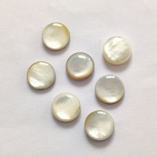 MOP 16mm round cabochon